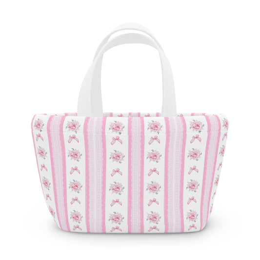 Pink Shabby Chic Lunch Bag