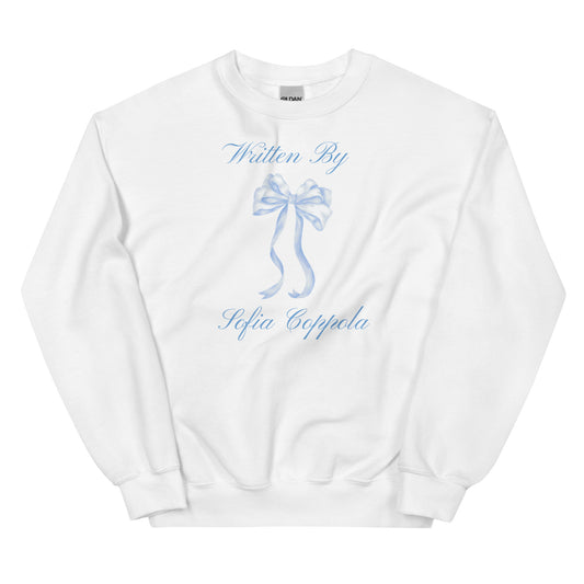 Blue Sofia Coppola Sweatshirt