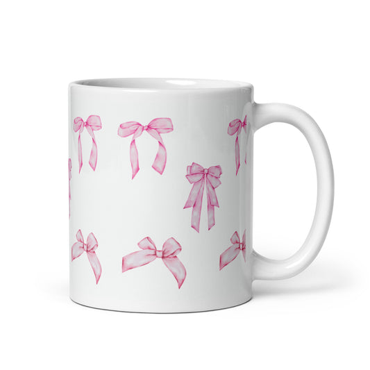 Pink Bows Mug