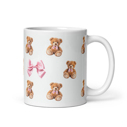 Pink Bear Mug